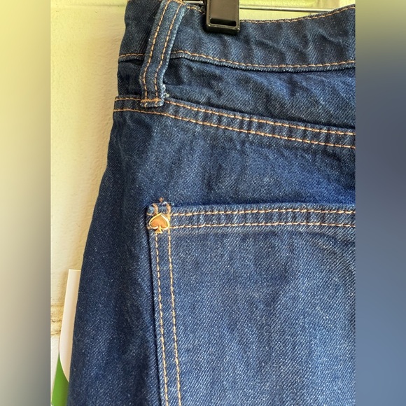 Women's High-Rise Straight Leg Wide Cuff Jeans - kate spade New York 4 | NWT - Picture 12 of 12